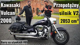 Kawasaki Vulcan 2000 czyli LOKOMOTYWA. Ależ on brzmi! Jeden z największych motocyklowych silników V2