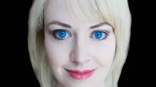 ASMR - LOOK INTO MY BLUE EYES - STARING CHALLENGE
