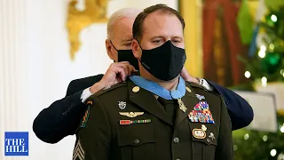 Biden Awards Medal Of Honor To Three Soldiers For Bravery In Iraq, Afghanistan