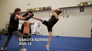 Chuck Norris and son, Dakota Norris, Total Gym commercial 2019