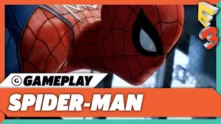 Spider-Man PS4 Gameplay Demo | E3 2017 Sony Press Conference