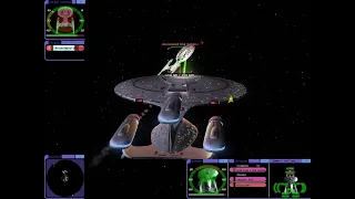 Aftermath Galaxy Dreadnought vs Assimilated Sovereign | Remastered v1.2 | Star Trek Bridge Commander