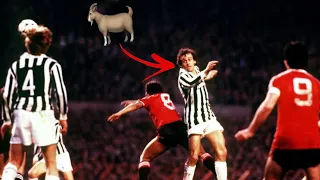 Michel Platini Versus Manchester United // Best Midfielder Ever