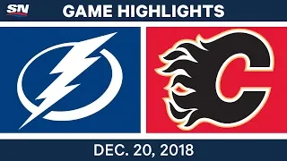 NHL Highlights | Lightning vs. Flames - Dec 20, 2018