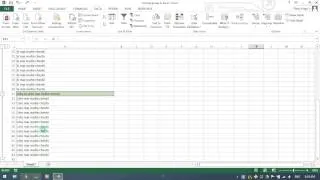 Grupare randuri in Excel - Demo