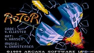 Rotor gameplay (PC Game, 1989)