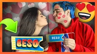 Le regalé un beso...