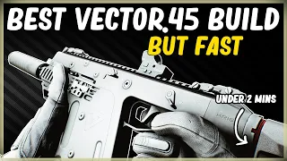 BEST VECTOR .45 BUILD BUT FAST LOW RECOIL HIGH ERGO GUN BUILD EFT ESCAPE FROM TARKOV UNDER 2 MINS