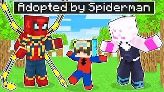 NICO Adopted By the SPIDER-MAN Family in Minecraft! - Parody Story(Cash, Zoey, Mia and Shady TV)