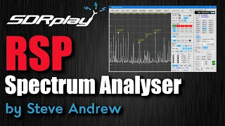 RSP Spectrum Analyser Software for SDRPlay SDR Receivers
