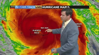 Hurricane Maria hits Puerto Rico after slamming Dominica