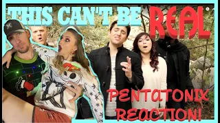 PENTATONIX AMAZING FIRST TIME REACTION BY COUPLE | Couple REACTS to CAROL OF THE BELLS by Pentatonix