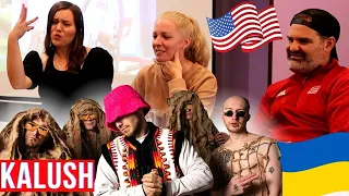 Реакція американської співачки Kalush & Skofka - Додому / KALUSH American Reaction