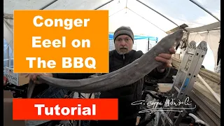 How To Cook Conger EEL Very Tasty BBQed - Giuseppe Manzoli - Tutorial