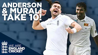 Anderson & Murali 10/10! | Classic England v Sri Lanka | England Cricket