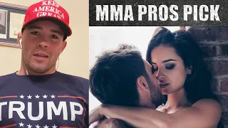 Abstain From Sex Before A Fight?💕🤔  Part 1 ✅ MMA Pros Pick
