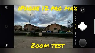 Apple Iphone 12 Pro Max zoom test | 12X • 12Mpx | Camera