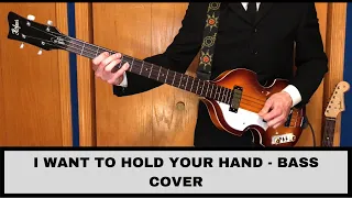 I Want to Hold Your Hand - Bass Cover - Hofner Ignition Violin Bass (HD)