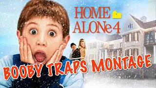 Home Alone 4: Taking Back The House Booby Traps Montage (Music Video)