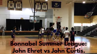 Bonnabel Summer League:  John Ehret (blue) vs John Curtis (white)
