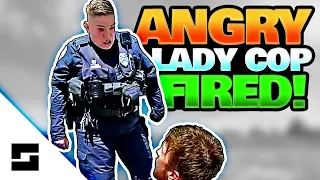 Investigation Tapes - Angry Lady Cop FIRED!