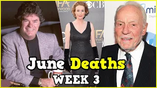 Celebrities Who Died in June 2021 ⭐  WEEK 3