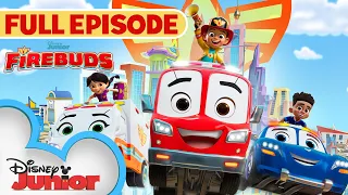 FIREBUDS FULL EPISODE l Car In A Tree l New Series l S1 E1 Part 1 l Disney Junior