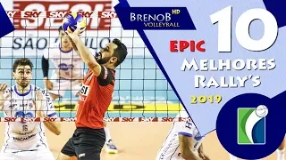 Os TOP 10 Melhores Rally's da Superliga Masculina 2018/2019 ● BrenoB ᴴᴰ