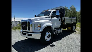 2023 Ford F-650 6.7 PowerStroke With 13ft Hybrid Dump Body - MacPhee Ford