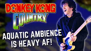 What if 'Aquatic Ambience' was POST-HARDCORE?! | Donkey Kong Country cover