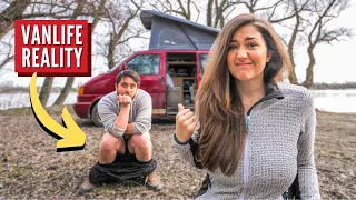 VAN LIFE  | Day in The Life As a Couple in our Tiny Home