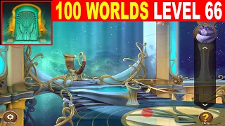 100 Worlds LEVEL 66 Walkthrough - Escape Room Game 100 Worlds Guide