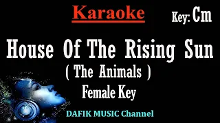 House Of The Rising Sun (Karaoke)The Animals ,Woman/ Female key Cm Minus one/ Low key