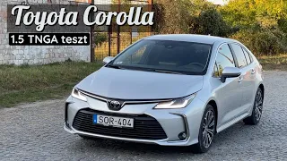 Toyota Corolla 1.5 TNGA teszt | Szív, len' tart, kipufog