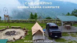 Car camping in Baguio: New camping buddy 🛻 | Navarra CalibreX | Green Narra Campsite