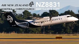 Air New Zealand NZ8831 : Flying from Hokitika to Christchurch