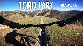 Riding Terminal Velocity and Pipeline at Toro Park in Salinas California // Norcal Mountain biking