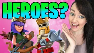 *NEW* REACTION on UPDATE HEROES TEASER! THE KING DISCOVERS A SECRET... | CLASH ROYALE 2021
