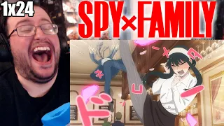 Gor's "SPY x FAMILY" 1x24 Episode 24 THE ROLE OF A MOTHER AND WIFE / SHOPPING WITH FRIENDS REACTION