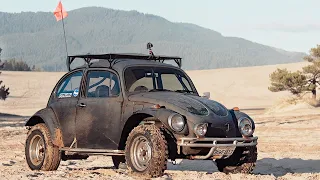 Subaru Swapped VW Baja Bug Goes To The Dunes!