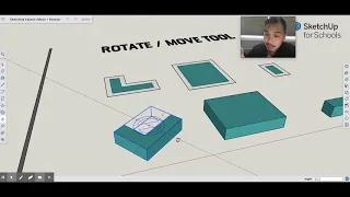 SketchUp - Rotate Using the Move Tool