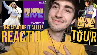 Madonna - The Virgin Tour (Live in Detroit, Michigan) Reaction! - Part 2 - (1985 FULL Show Reaction)