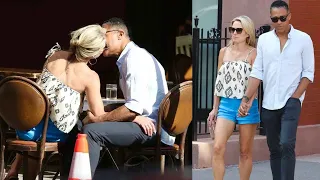 Amy Robach and T J  Holmes Share PDA Kiss at Memorial Day weekend.