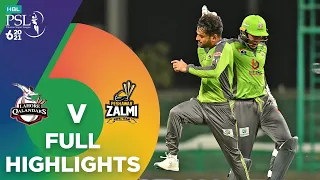 Full Highlights | Lahore Qalandars vs Peshawar Zalmi | Match 17 | HBL PSL 6 | MG2T