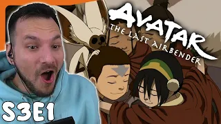 TOPH GO BRRR!!! Avatar the Last Airbender 3x1 Reaction | FIRST TIME WATCHING! | The Awakening