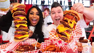 Heart Attack Grill With Bloveslife • MUKBANG