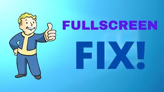 How to fix Games not going into Fullscreen on Windows 10!