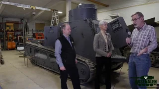 Stefan & Sofilein |Arsenalen workshop | Strv m/21-29, LK II | Arsenalen Swedish Tankmuseum