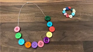 Button Necklaces & Bracelets - Project of the Month - May