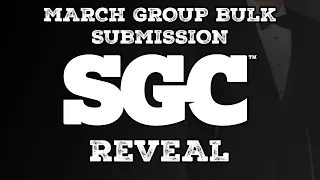 SGC Grading - March Group Bulk Submission Grade Reveal